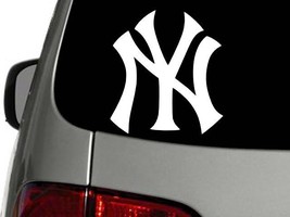 New York Yankees Baseball Vinyl Decal Car Wall Window Sticker Choose Size Color - £2.24 GBP+