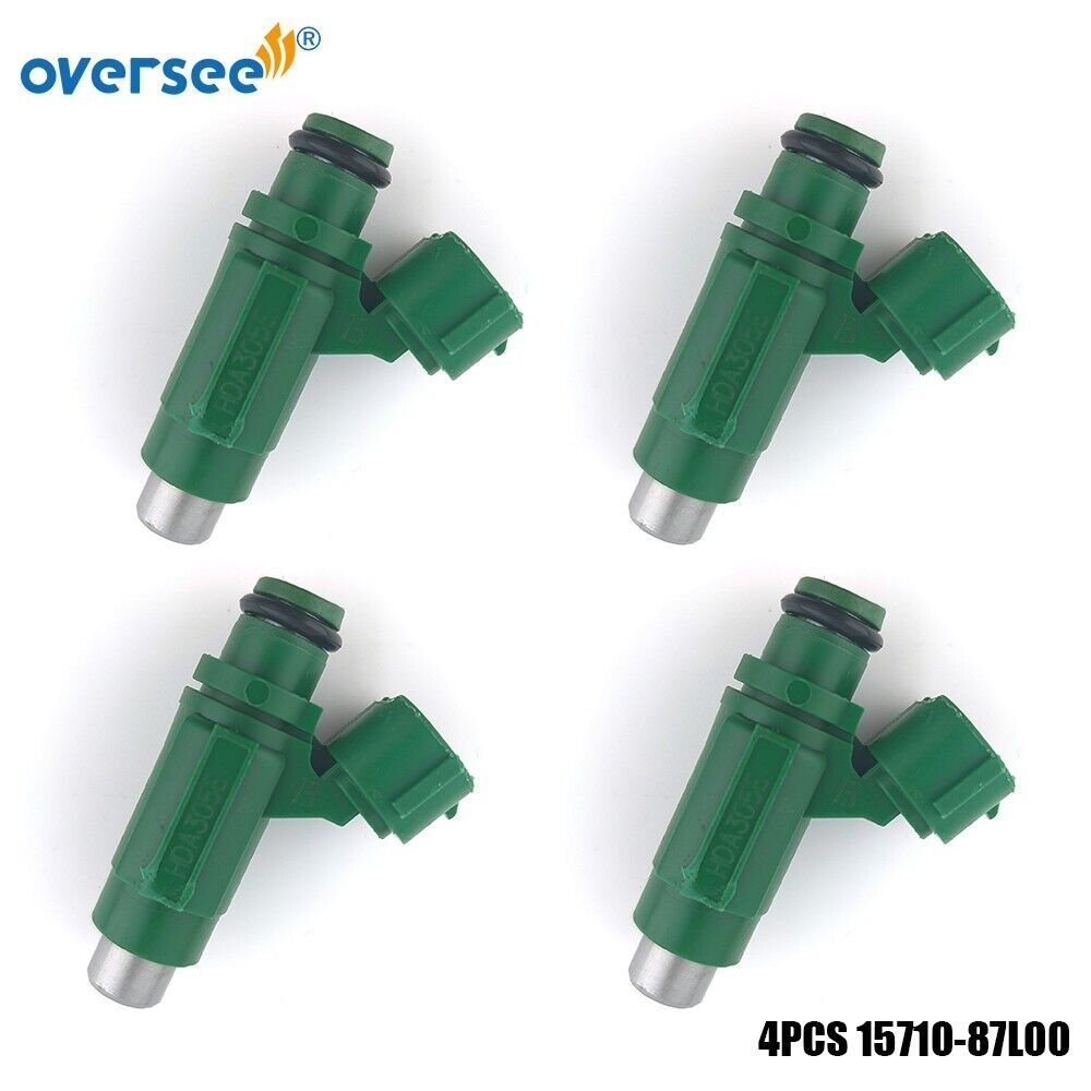 Primary image for 4PCS 15710-87L00-000 Fuel Injector For Suzuki DF70A-80A 90A Outboard