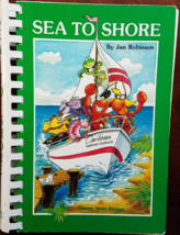 Sea To Shore Caribbean Seafood Cookbook, Autographed by Capt. Jan robinson - £15.89 GBP
