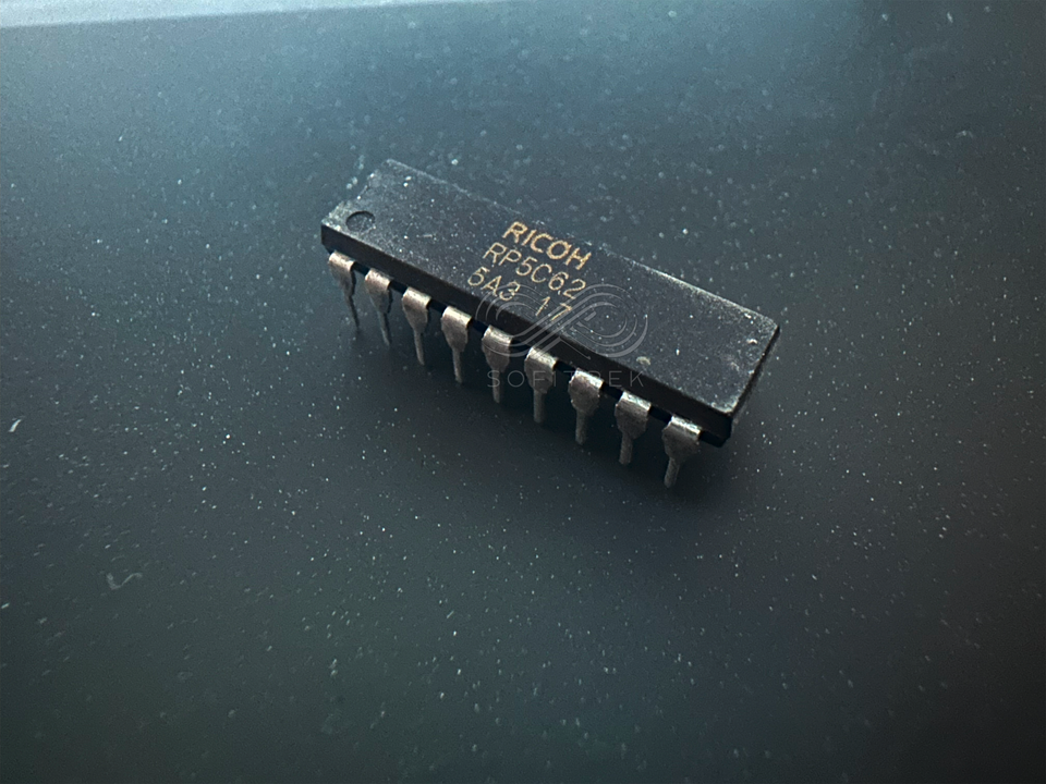 RP5C62 RICOH Real Time Clock IC RTC DIP-18 8086/Z80/68000/6502 Bus Compa... - $8.85