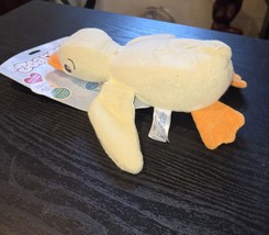 New SoapSox Kids Emma The Duck Terry Cloth Stuffed Bath Toy Sponge Yellow - $30.95