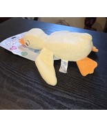New SoapSox Kids Emma The Duck Terry Cloth Stuffed Bath Toy Sponge Yellow - $567.56 MXN