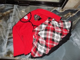 Hartstrings Baby 2 Pc Outfit Cardigan and Skirt Size 24 Months Girl&#39;s EUC - £16.63 GBP