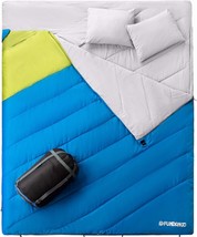 Fundango Queen Size Xl Double Sleeping Bag For Camping,Hiking,Traveling,2 Person - $72.99