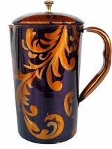 Handmade copper serving jug for dining &amp; serving (Capacity 1500 ml) - £33.58 GBP