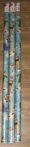 NEW Aqua Blue ELF Classic Christmas Gift Wrapping Paper 3Rl=60sqft - $27.71