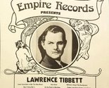 Empire Records Presents Lawrence Tibbett [Vinyl] Lawrence Tibbett - £15.37 GBP