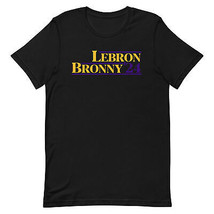 Lebron James &amp; Bronny James T-SHIRT Father Son L.A. Basketball Presidential Tee - $18.32+