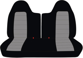 Fits 1992-1998 Ford F150-F250-F350 truck seat covers 50/50 top solid bottom - $89.99