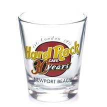 Hard Rock Cafe Newport Beach 30 Years Est London 1971 Shot Glass - £9.50 GBP