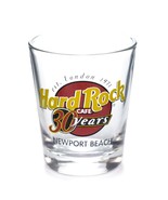 Hard Rock Cafe Newport Beach 30 Years Est London 1971 Shot Glass - £9.47 GBP