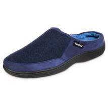 Isotoner Men&#39;s Herringbone Logan Clog Navy Blue - $35.00