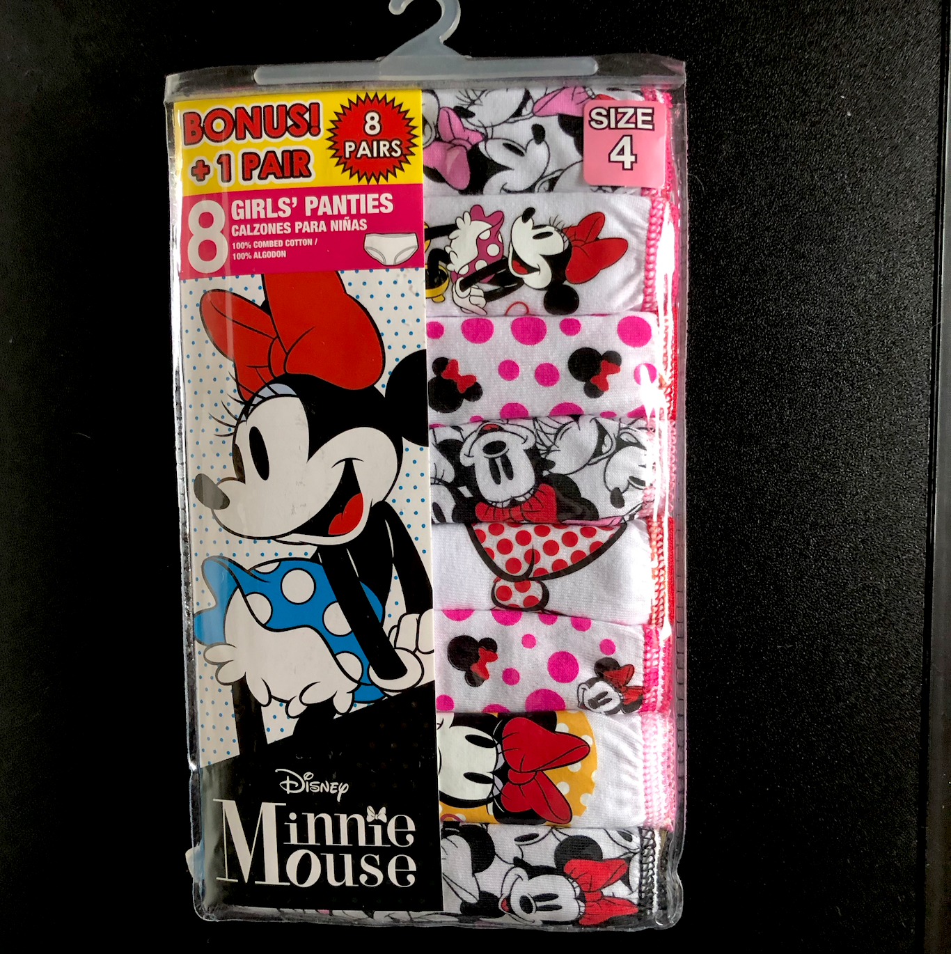 Minnie Mouse 8 Pairs Disney Cotton Panties and 50 similar items