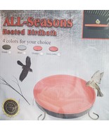 All Seasons 3 In 1 Outdoor Heated Birdbath, 75 Watts, Terra Cotta - $888.38 MXN