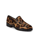 NEW KARL LAGERFELD Paris Leopard Print Calf-Hair Loafers - MSRP $149.00! - £47.15 GBP