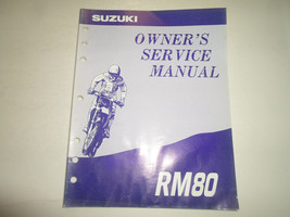 1994 Suzuki RM80 Owners Service Manual Water Damaged Factory Oem Book 94 Deal - $19.59