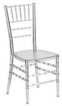 Flash Furniture Flash Elegance Crystal Ice Stacking Chiavari Chair - £88.88 GBP