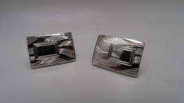 Vintage Sterling Silver Anson Cufflinks  - $38.41