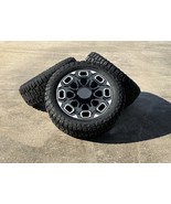 2011-2025 Chevy Silverado 2500 20&quot; Black Machine 8-180 Wheels 275/65R20 ... - $42,431.26 MXN