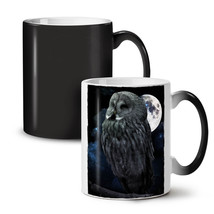 Night Owl Moon Sky Animal NEW Colour Changing Tea Coffee Mug 11 oz | Wellcoda - £14.94 GBP