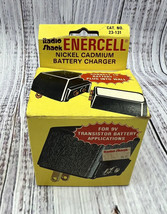 Vintage Radio Shack 9V Enercell Nickel Cadmium Battery Charger Transistor - $17.99