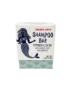 TRADER JOE&#39;S Shampoo Bar Peppermint &amp; Tea Tree 4oz Discontinued New Jojoba  - $28.08
