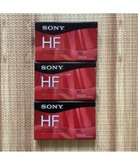 Sony HF High Fidelity Normal Bias 90 Min Blank Audio Cassette Tapes Lot ... - $12.33 CAD