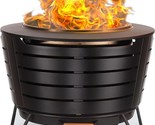 Brand Smokeless 25 In. Patio Fire Pit, Wood Burning Outdoor Fire Pit - I... - $546.99