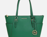 New Michael Kors Charlotte Large Shoulder Tote Saffiano Leather Palmetto... - $104.41