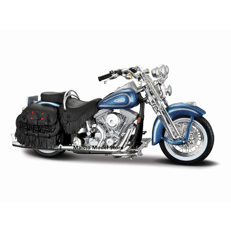 Play Maisto 1:18 Scale HARLEY-DAVIDSON 1999 Flsts Heritage Softail Springer Allo - £48.69 GBP