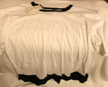 Vintage Bobbie Brooks Women&#39;s Shirt/Top Black And White New With Tags - $18.80