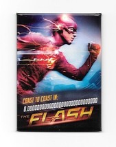 DC Comics The Flash TV Series Running Coast To Coast In: Refrigerator Magnet NEW - £3.18 GBP