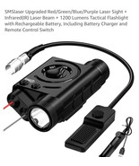 SMSlaser Red Laser Sight + Infrared(IR) Laser Beam + 1200 Lumens Tactica... - $208.13 CAD