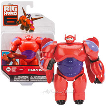 Year 2014 Disney Big Hero 6 Movie 4.5 Inch Tall Figure - Red BAYMAX with... - £27.51 GBP