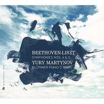 Beethoven transcribed by Liszt for Piano: Symphonies Nos.4 &amp; 5  - $23.00