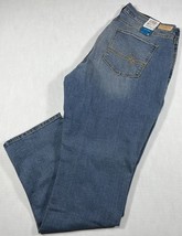 Levi&#39;s Denizen Jeans Womens Sz 18M 39x28 Essential Stretch Curvy Slim Blue Denim - £11.77 GBP