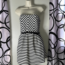 Charlotte Russe, striped sleeveless, mini dress size medium - $11.76