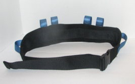 Secure Transfer &amp; Walking Gait Belt with 6 Caregiver Hand Grips, 52″ Length - $19.78