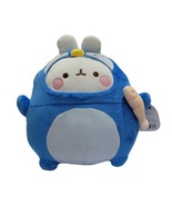 Molang Animal Friends Mochi Stuffed Animal Plush Doll Korean Toy (Penguin) - $57.99