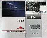 2004 Kia Optima Owners Manual [Paperback] Kia - £10.52 GBP