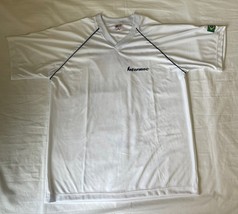 Samira Cofeccoes Intermec Men&#39;s White Shirt 100% Polyester Size M - e679 - $72.97 MXN