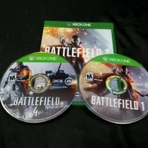 Battlefield 4 And Battlefield 1 Lot Of 2 Games Microsoft Xbox One - £11.67 GBP