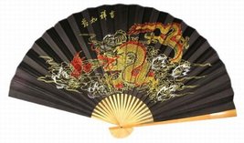 &quot;Classic 35&quot;&quot; Oriental Feng Shui Wall Fan-Dorphin&quot; - $16.03+