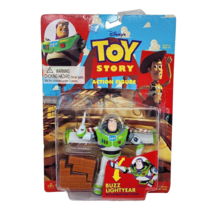 Vintage Disney Thinkway Toy Story Buzz Lightyear Karate Chop Action Figure Pixar - £26.48 GBP