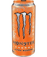 Monster Energy Ultra Energy Drinks 6 - 16oz Cans (Ultra Sunrise) - $34.20 CAD
