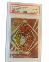 Kyler Murray Fire Burst PSA 10 sp insert 2020 Panini Phoenix #23 GEM MINT graded - £274.06 GBP