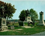 Général Buford &amp; Reynolds Gettysburg Pennsylvania Pa Unp Chrome Carte Po... - $3.02