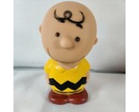 JUST PLAY PEANUTS WATER SQUIRTER RARE Charlie Brown Figure Bath Toy - $9.89