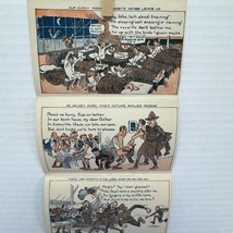 WWI Era 1918 USA Foldable Postcard Cover “In Camp and Out” Military Boot Camp - £137.46 GBP