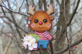 Baby Deer Cross Stitch Plastic Canvas pattern pdf - Funny Woodland Cross Stitch  - £4.53 GBP